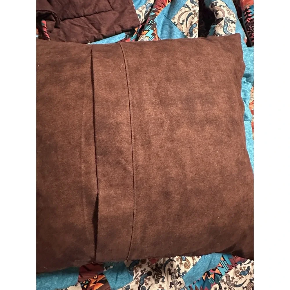Handmade King Size Quit Southwest Style With Kokopelli, Pillows And Shams